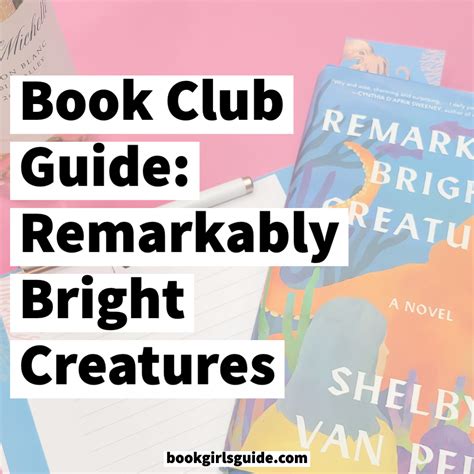 remarkable bright creatures book club